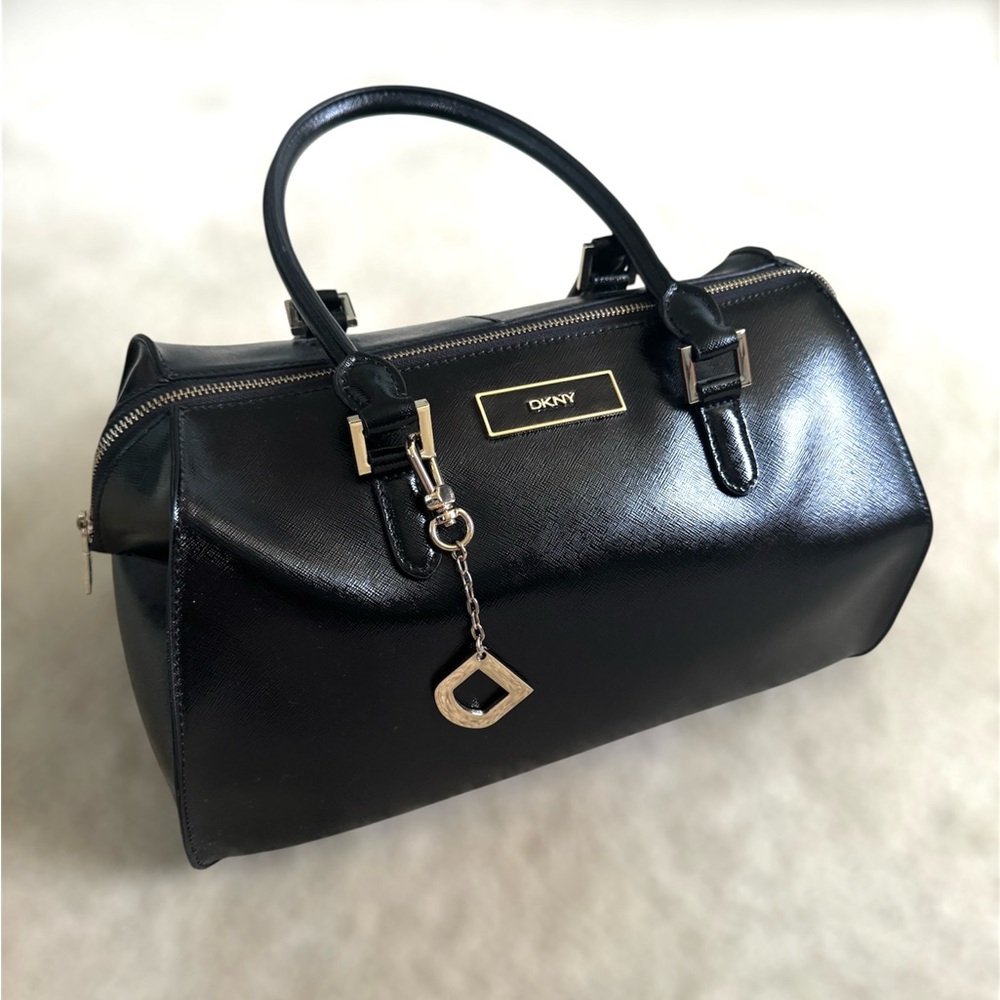 DKNY Black Leather Bag